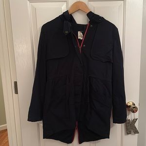 Navy Blue Utility Jacket